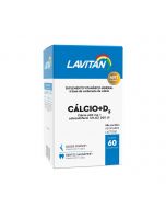 SUPLEMENTO VITAMÍNICO LAVITAN CÁLCIO + D3 COM 60 COMPRIMIDOS