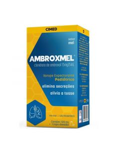 AMBROXMEL INFANTIL CLORIDRATO DE AMBROXOL 15MG/5ML SABOR MEL XAROPE 120ML