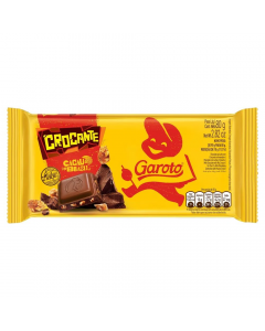 CHOCOLATE GAROTO BARRA CROCANTE 80G