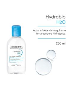 ÁGUA MICELAR DEMAQUILANTE BIODERMA HYDRABIO H2O HIDRATANTE COM 250ML