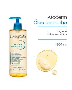 ÓLEO DE BANHO HIDRATANTE BIODERMA ATODERM COM 200ML
