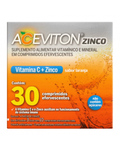 ACEVITON ZINCO COM 30 COMPRIMIDOS EFERVESCENTES