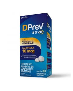 DPREV ATIVE SUPLEMENTO ALIMENTAR 10MCG COM 30 COMPRIMIDOS