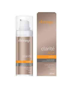 SÉRUM FACIAL CLAREADOR E ANTI-IDADE CLARITÉ AG+ COM 30ML DERMAGE