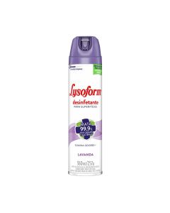 DESINFETANTE LYSOFORM AEROSOL LAVANDA COM 360ML