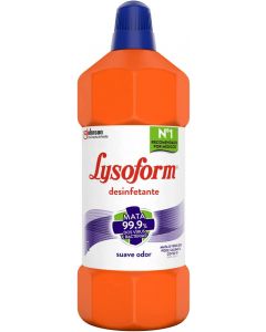 DESINFETANTE LYSOFORM SUAVE ODOR 1L