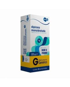 DIPIRONA MONOIDRATADA 1G COM 10 COMPRIMDOS - EMS GENERICOS