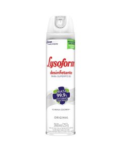 LYSOFORM AEROSOL DESINFETANTE ORIGINAL COM 360ML