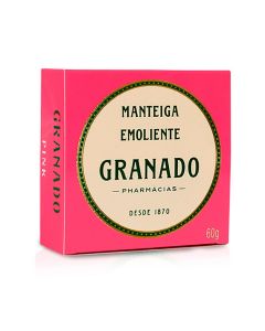 MANTEIGA EMOLIENTE CORPORAL GRANADO PINK COM 60G
