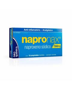 NAPRONAX 550MG COM 10 COMPRIMIDOS