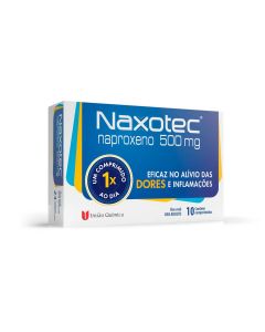 NAXOTEC NAPROXENO 500MG 10 COMPRIMIDOS