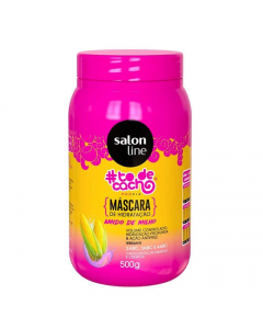 MÁSCARA MAIONESE AMIDO DE MILHO #TODECACHO SALON LINE 500G