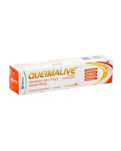 QUEIMALIVE 74MG/G + 20MG/G POMADA COM 30G