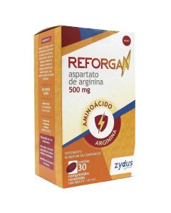 ARGININA REFORGAN 500MG COM 30 COMPRIMIDOS - ZYDUS 