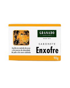 SABONETE EM BARRA GRANADO ENXOFRE COM 90G