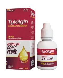 TYLALGIN 200MG/ML (GOTAS) COM 15ML