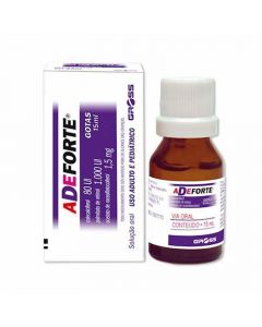 ADEFORTE POLIVITAMÍNICO COM 15ML EM GOTAS