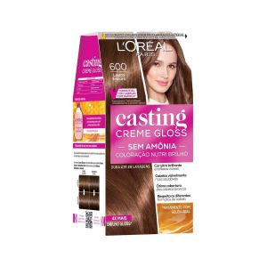 TINTA DE CABELO SEMI PERMANENTE CASTING CREME GLOSS L’ORÉAL PARIS 600 LOURO ESCURO