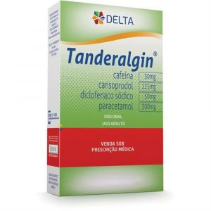 TANDERALGIN CAIXA COM 15 COMPRIMIDOS