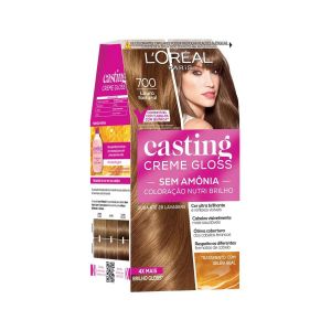 TINTA DE CABELO SEMI PERMANENTE CASTING CREME GLOSS L’ORÉAL PARIS 700 LOURO NATURAL