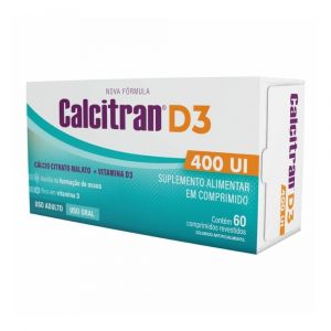 CALCITRAN D3  400U 60 COMPRIMIDOS