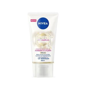 CREME HIDRATANTE PARA AS MÃOS NIVEA LUMINOUS 630 ANTIDARK 50G 