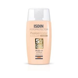 PROTETOR SOLAR FACIAL ISDIN FUSION WATER COLOR COR CLARA FPS 50 50ML