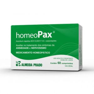 HOMEOPAX  ALMEIDA PRADO 60 COMPRIMIDOS