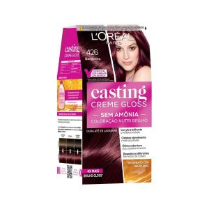 TINTA DE CABELO SEMI PERMANENTE CASTING CREME GLOSS L’ORÉAL PARIS 426 BORGONHA