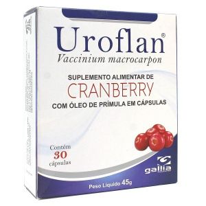 SUPLEMENTO ALIMENTAR GALLIA UROFLAN CRANBERRY 30 CÁPSULAS