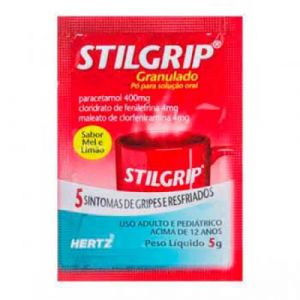 STILGRIP ENVELOPE COM 5G SABOR MEL E LIMÃO