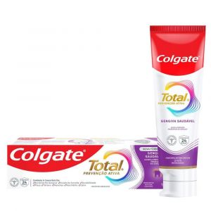 PASTA DE DENTE COLGATE TOTAL 12 GENGIVA REFORÇADA COM FLÚOR 90G