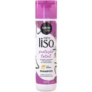 SHAMPOO SALON LINE MEU LISO PROTEÇÃO TOTAL 300ML