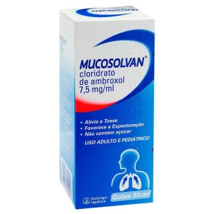 MUCOSOLVAN 7,5MG/ML GOTAS COM 50ML