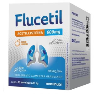 FLUCETIL 600MG COM 16 ENVELOPES