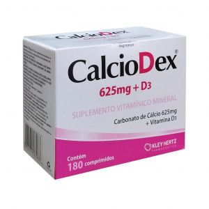 SUPLEMENTO CALCIODEX 625MG + D3 180 COMPRIMIDOS 