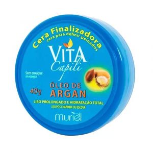 CERA FINALIZADORA ÓLEO DE ARGAN VITA CAPILI MURIEL 40G