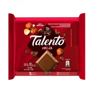 CHOCOLATE TALENTO AVELÃS COM 90G