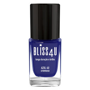 ESMALTE BLISS4U AZUL 4U CREMOSO 9ML