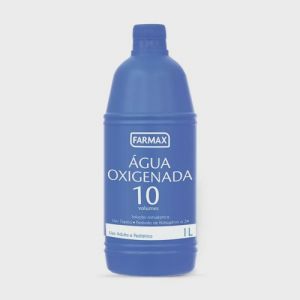 ÁGUA OXIGENADA VOLUME 10 1LITRO FARMAX