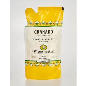 SABONETE LÍQUIDO REFIL GRANADO CASTANHA DO BRASIL 300ML