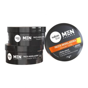 PASTA MODELADORA SALON LINE MEN ESSENCE FIXAÇÃO FORTE 60G