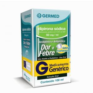 DIPIRONA SODICA 50MG GERMED SOLUCAO 100ML