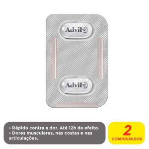 ADVIL 12H IBUPROFENO 600MG 2 CPR