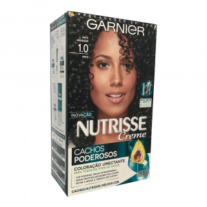 COLORAÇÃO NUTRISSE CREME CACHOS PODEROSOS PRETO ARRASADOR 1.0