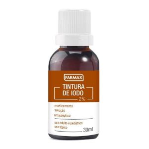 TINTURA IODO 30ML FARMAX