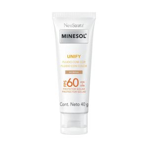 PROTETOR SOLAR FACIAL FLUIDO NEOSTRATA MINESOL FPS 60 UNIFY PELE MORENA 40G