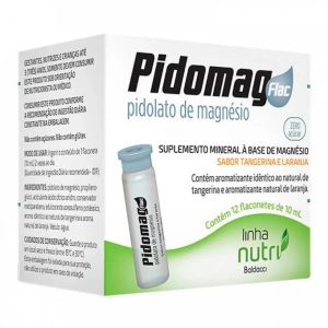 PIDOMAG FLAC 120ML COM 12 FLACONETES DE 10ML 