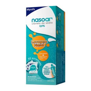 NASOAR 0,9% REFIL GRANULADO PARA SOLUÇÃO NASAL COM 30 ENVELOPES