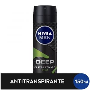 DES NIVEA AER 150ML CARVÃO ATIVO 